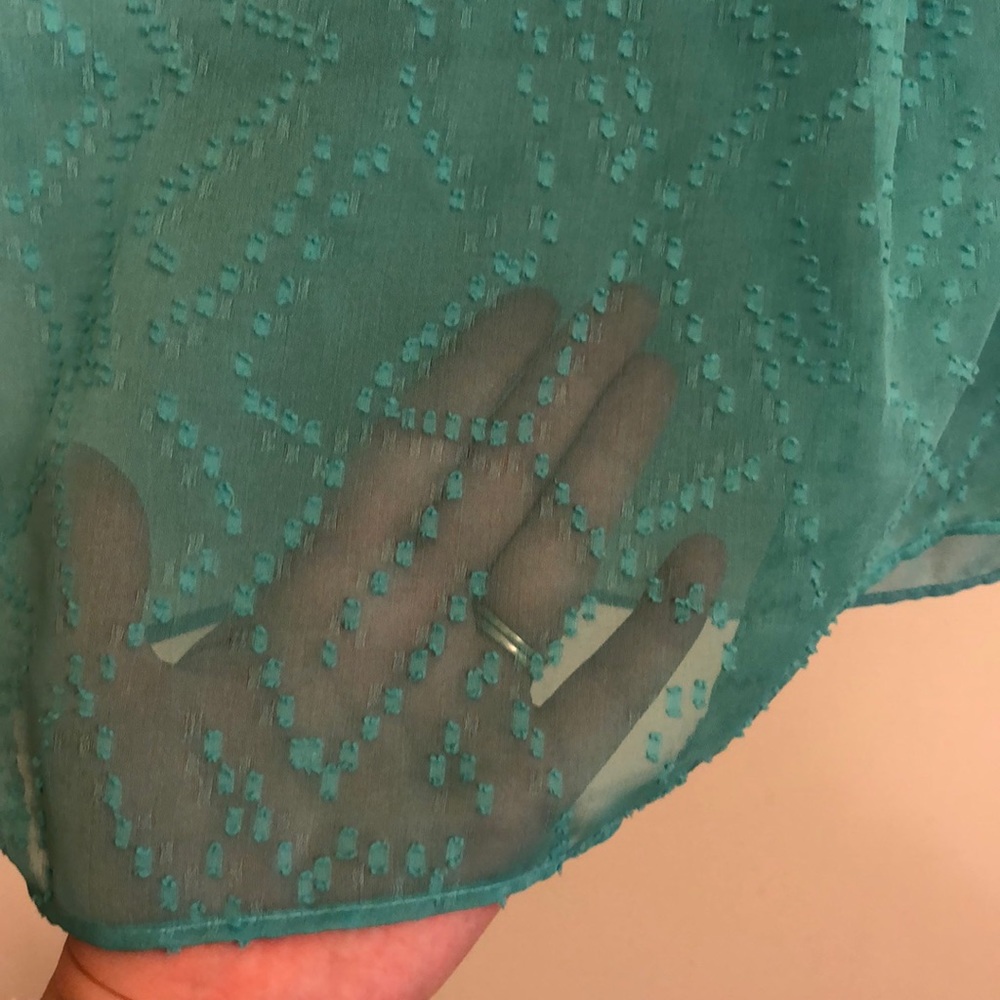 Very Cute Sheer Top! View 2